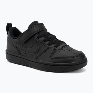 Buty dziecięce Nike Court Borough Low Recraft black/black/black