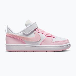 Buty dziecięce Nike Court Borough Low Recraft white/pink foam