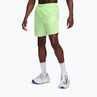 Spodenki męskie Nike Dri-Fit Challenger 7" Brief-Lined lime blast/lime blast