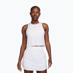 Koszulka treningowa damska Nike One Classic Dri-Fit Cropped Tank white
