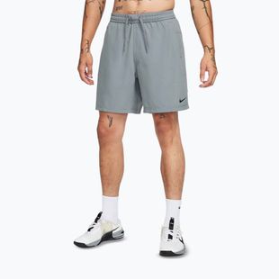 Spodenki do biegania męskie Nike Form Dri-FIT 7" Unlined Versatile smoke grey/black