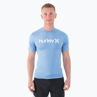 Koszulka męska Hurley O&O Quickdry Rashguard aquifer
