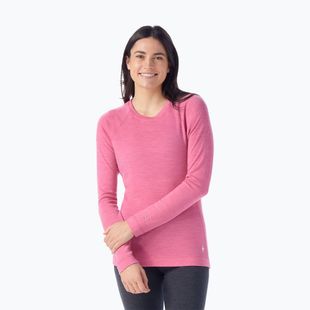 Bluza termoaktywna damska Smartwool Merino 250 Baselayer Crew Boxed garden pink heather