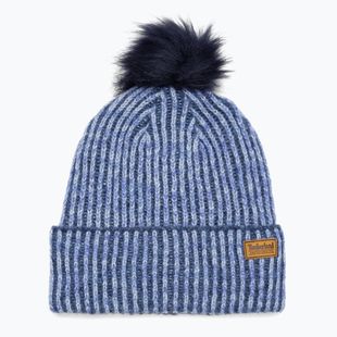 Czapka zimowa damska Timberland Plaited Melange Beanie frozen fjord