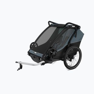 Przyczepka rowerowa dwuosobowa Thule Chariot Cab dark slate