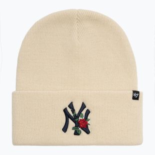 Czapka zimowa 47 Brand MLB New York Yankees Thorn natural