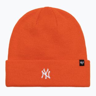 Czapka zimowa 47 Brand MLB New York Yankees Centerfield orange
