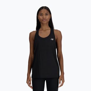 Koszulka do biegania damska New Balance Sport Essentials Tank black/white