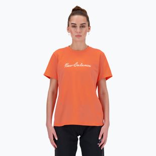 Koszulka damska New Balance Script Tee gulfred