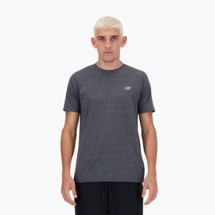 Koszulka męska New Balance Sport Essentials Heathertech black heather