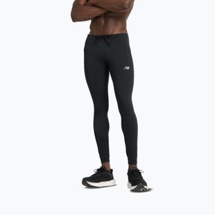 Legginsy treningowe męskie New Balance Athletics Sleek Run black