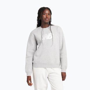 Bluza damska New Balance Sport Fleece Logo Crew athletic grey