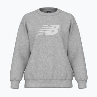 Bluza damska New Balance Sport Fleece Logo Crew athletic grey