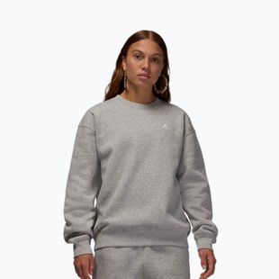 Bluza damska  Jordan Brooklyn Fleece dark grey heather/white