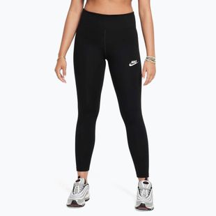 Legginsy dziecięce Nike Sportswear Classic High-Waisted black/white