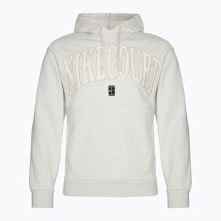 Bluza tenisowa męska Nike Court Dri-Fit Heritage Hoodie light orewood brown/pale ivory
