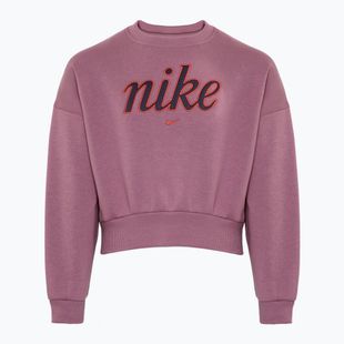 Bluza dziecięca Nike Sportswear Club Fleece plum dust/light wild mango
