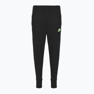 Spodnie dziecięce Nike Sportswear Club Fleece black/volt