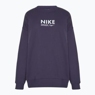 Bluza damska Nike Sportswear Oversized Crew-Neck dark raisin