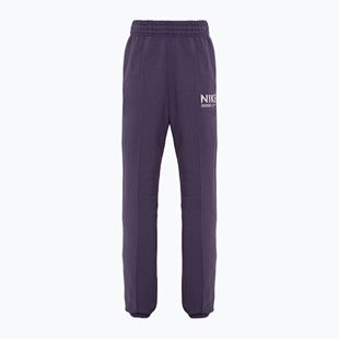 Spodnie damskie Nike Sportswear Fleece dark raisin