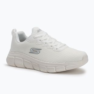 Buty męskie SKECHERS Bobs B Flex Chill Edge off white
