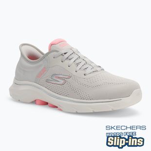 Buty damskie SKECHERS Go Walk 7 Valin gray/pink