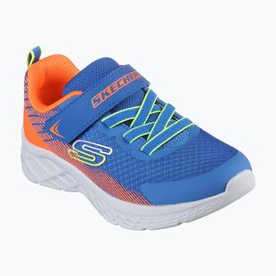Buty dziecięce SKECHERS Microspec II Zovrix blue