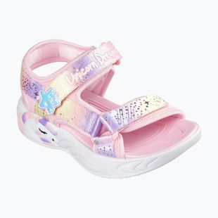 Sandały dziecięce SKECHERS Unicorn Dreams Majestic Bliss pink