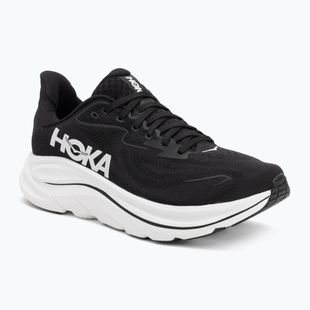 Buty do biegania damskie HOKA Clifton 10 Wide black/white