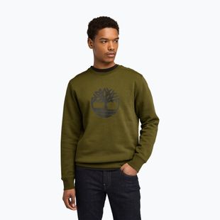 Bluza męska Timberland Tree Logo Crew Neck dark olive