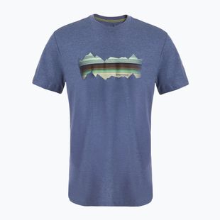 Koszulka trekkingowa Smartwool Mountain Horizon Graphic Tee nightfall blue