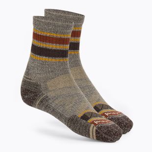 Skarpety męskie Smartwool Performance Hike Light Cushion Striped Mid Crew taupe/natural marl