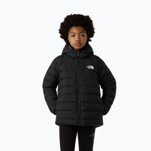 Kurtka ocieplana dziecięca The North Face Reversible Perrito Hooded black/smoked pearl