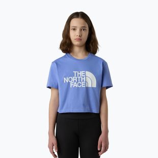 Koszulka dziecięca The North Face Crop Easy Tee virtual blue