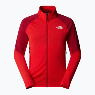 Kurtka przeciwwiatrowa męska The North Face Bolt Polartec high risk red/garnet red