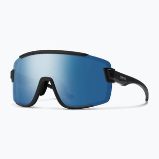 Okulary przeciwsłoneczne Smith Wildcat matte black/chrp polarized blue mirror/clear
