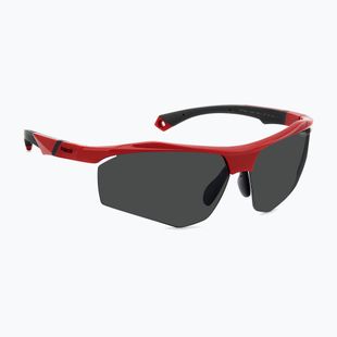 Okulary przeciwsłoneczne Polaroid PLD 7055/S red/grey polarized high contrast