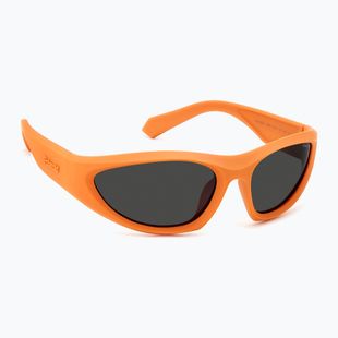 Okulary przeciwsłoneczne Polaroid PLD 2165/S matte orange/grey polarized