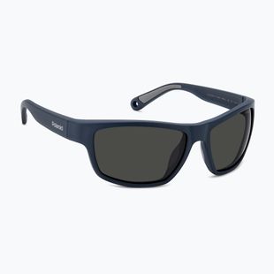 Okulary przeciwsłoneczne Polaroid PLD 7037/S matte blue/grey polarized