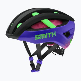 Kask rowerowy Smith Network MIPS matte archive flamingo