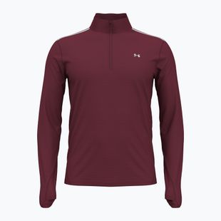 Bluza do biegania męska Under Armour Vanish CW 1/4 Zip cardinal/reflective