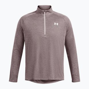 Longsleeve męski Under Armour Tech Textured 1/2 Zip tetra gray/white