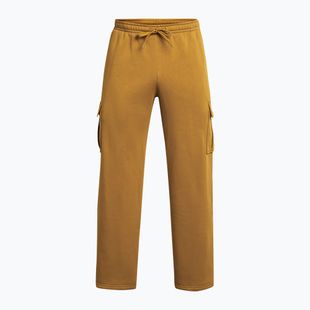 Spodnie treningowe damskie Under Armour Project Rock Icon Fleece yellow ochre/silt