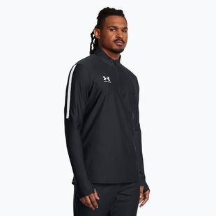 Bluza piłkarska męska Under Armour Challenger Pro 1/4 Zip black/white