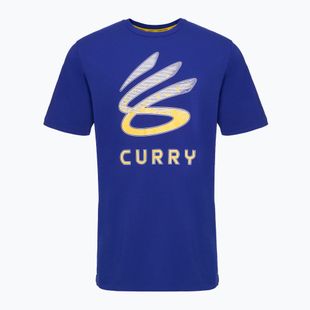 Koszulka męska Under Armour Curry Logo Trend royal/white/taxi