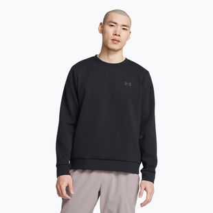 Bluza męska Under Armour Unstoppable Fleece Crew black/black