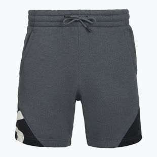 Spodenki męskie Under Armour Curry Splash Fleece Short castlerock full heather/black/white clay
