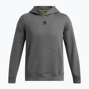Bluza męska Under Armour Curry Splash Hoodie castlerock full heather/black