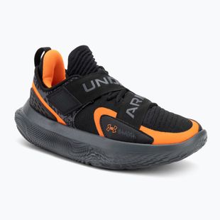 Buty do koszykówki Under Armour Flow Futr X 4 UAA black/castlerock/blaze orange