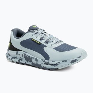 Buty do biegania męskie Under Armour Charged Bandit Trail 3 downpour gray/harbor blue/hyper green